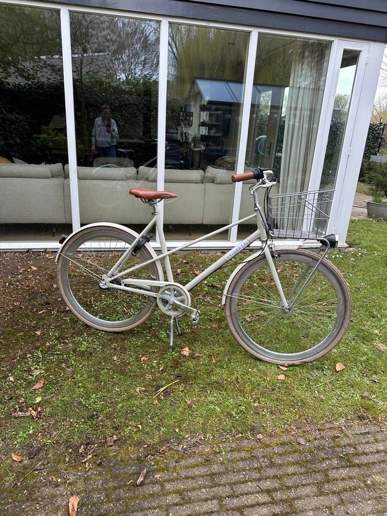 Veloretti caféracer damesfiets 3 versnellingen, Versnellingen, Ophalen, Overige merken, 53 tot 56 cm