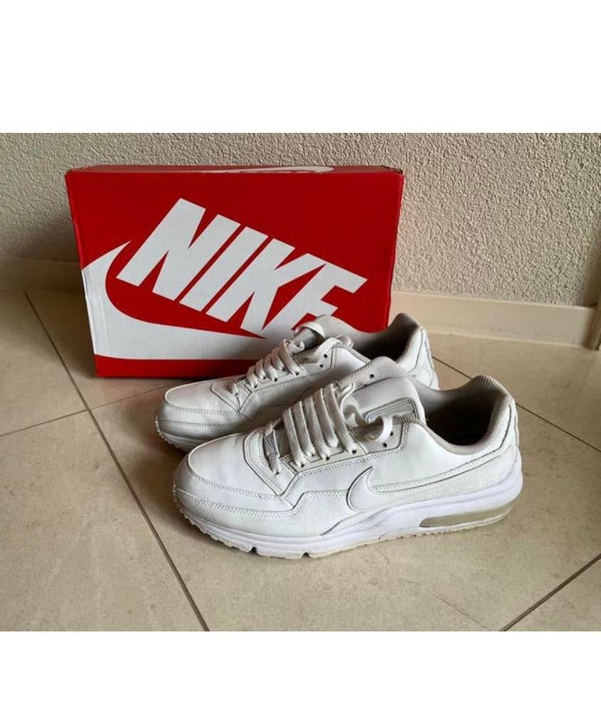 Nike Air Max LTD 3 sneakers wit leer mt. 44,5 origineel, Kleding | Heren, Schoenen, Wit, Ophalen of Verzenden, Sneakers of Gympen