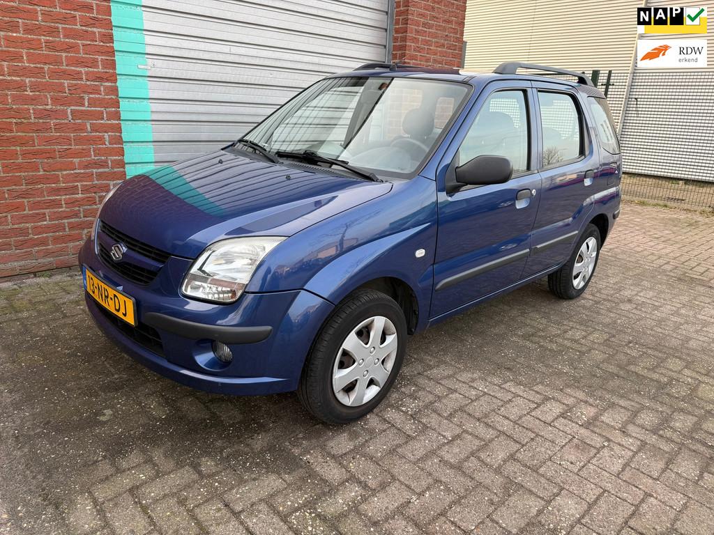 Suzuki Ignis 1.3-16V GLS Bj:2004 NAP!, Voorwielaandrijving, 94 pk, 15 km/l, Gebruikt