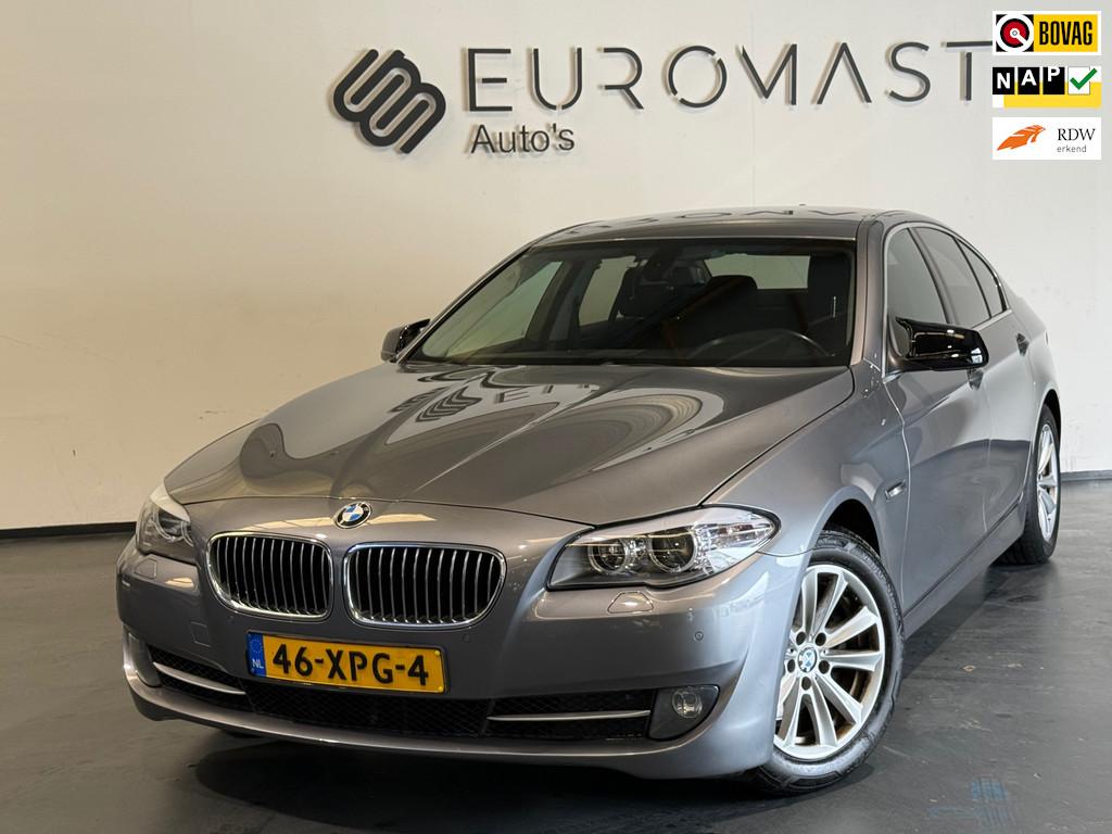BMW 5-serie 520i Executive Automaat Navi Cruise Airco Pdc Ni, Automaat, Euro 5, Achterwielaandrijving, Gebruikt