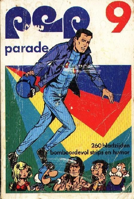 PEP Parade 9, Boeken, Gelezen, Verzenden, Eén stripboek, PEP.