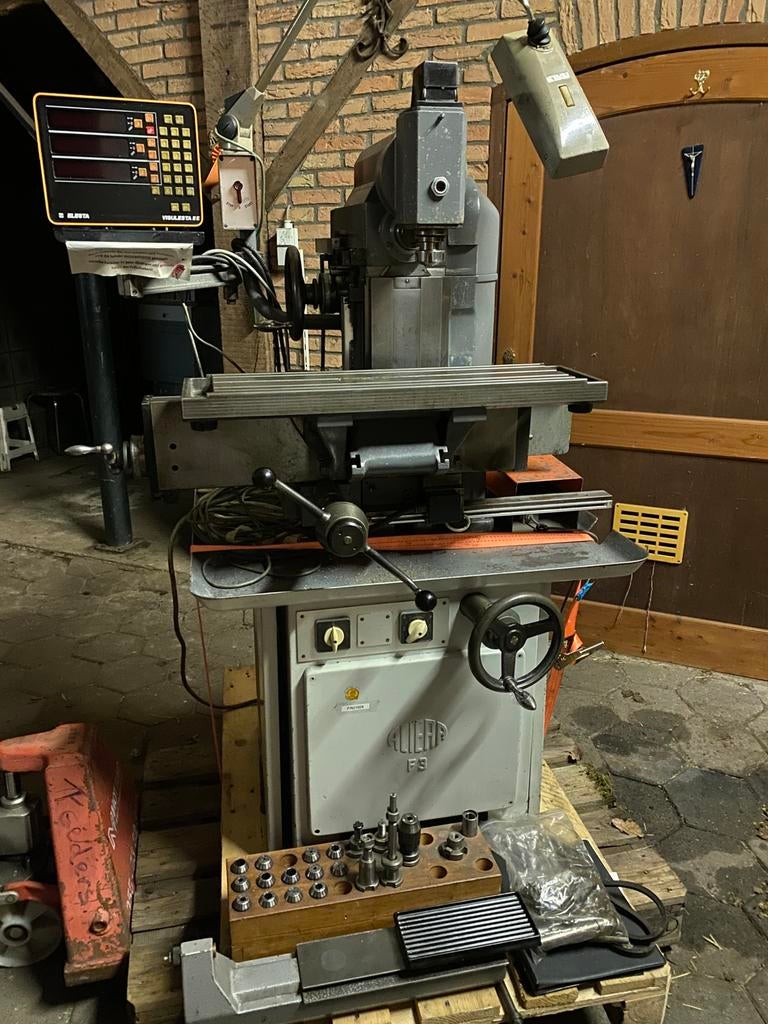 Aciera f3 iso30  2850,-€ Schaublin Fehlmann, Ophalen of Verzenden, Gebruikt, Freesbank