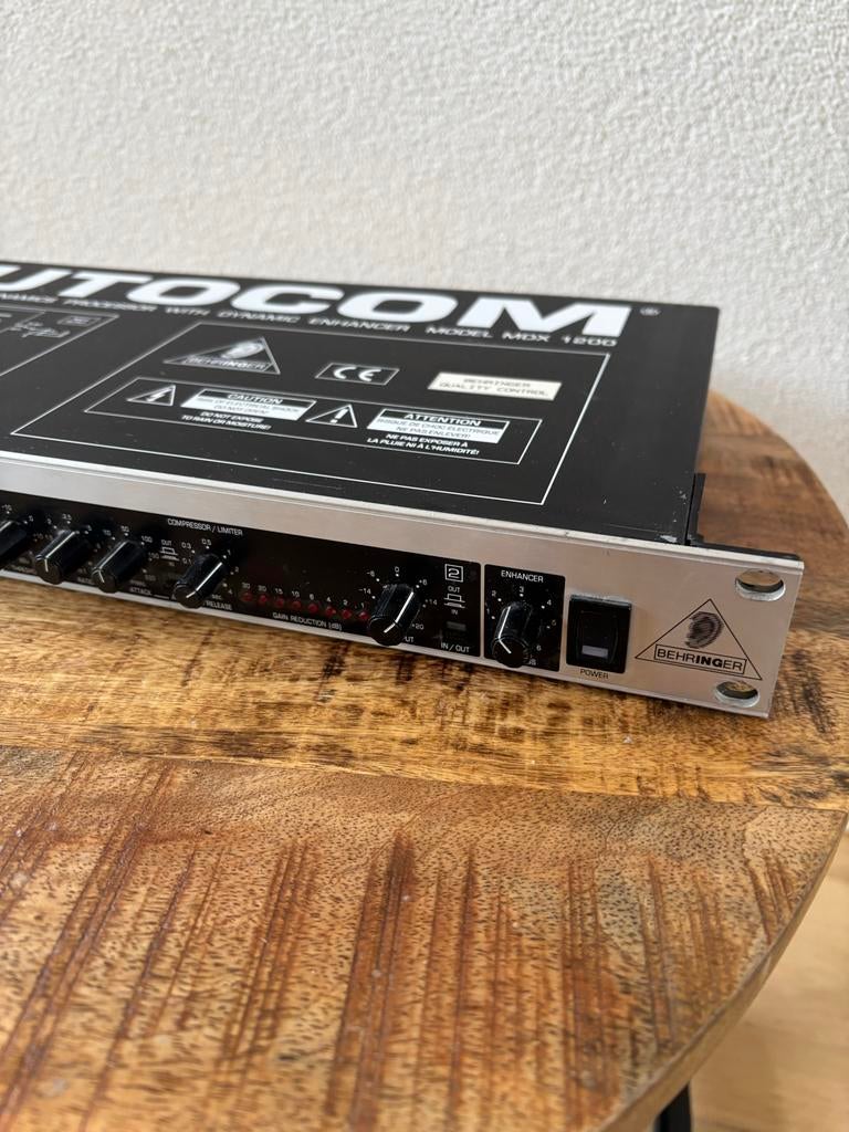 Behringer Autocom MDX 1200 Dynamics Processor, Muziek en Instrumenten, Effecten, Ophalen, Gebruikt, Compressor
