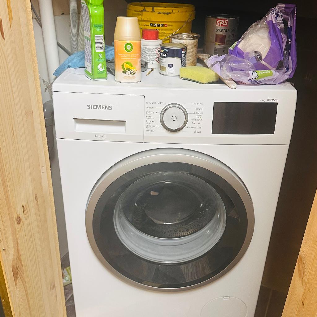 Siemens iQ500 wasmachine – zeer goede staat, Ophalen, Zo goed als nieuw, 85 tot 90 cm, 1200 tot 1600 toeren