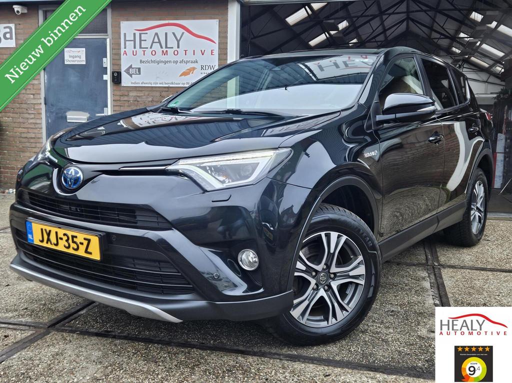 Toyota RAV4 2.5 Hybrid AWD Dynamic|1 eig|4x4|Trekhaak|Camera, Gebruikt, Euro 6, 1650 kg, Zwart