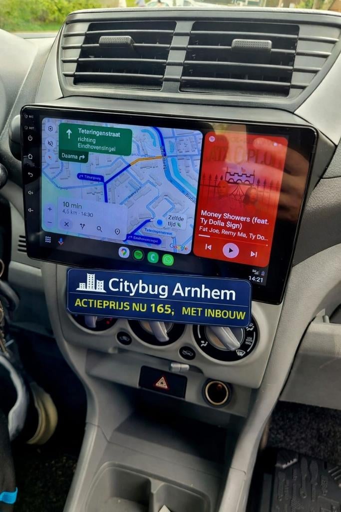 Suzuki Alto / Nissan Pixo Carplay Incl. inbouw, Ophalen of Verzenden, Nieuw