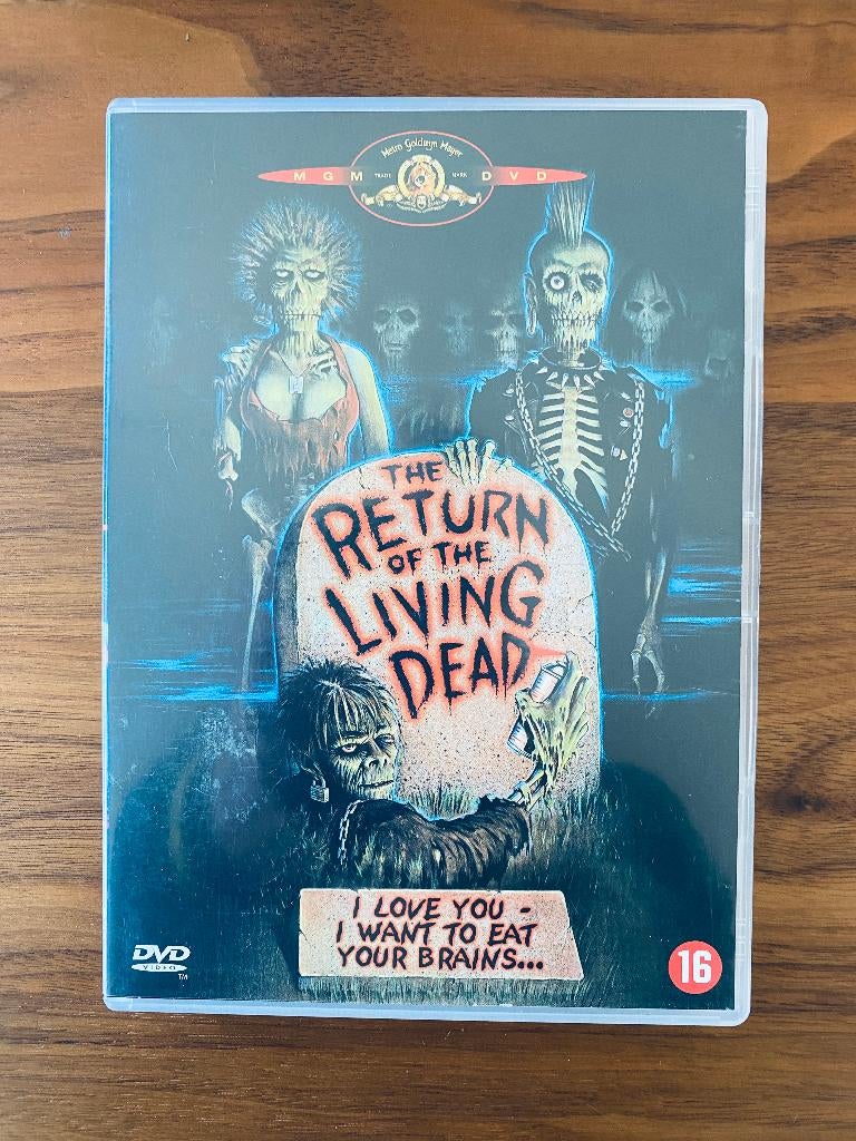 DVD: The Return Of The Living Dead (1985), Vanaf 16 jaar, Ophalen of Verzenden, Gebruikt, Vampiers of Zombies