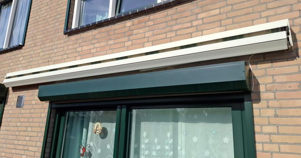 Knikarm Zonnescherm, Tuin en Terras, Zonneschermen, Ophalen, Gebruikt, Elektrisch, 150 tot 300 cm