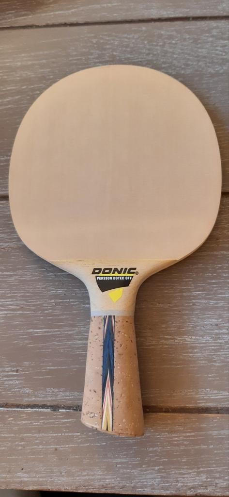 Nieuw Donic Persson dotec off frame, Sport en Fitness, Tafeltennis, Ophalen of Verzenden, Nieuw, Net, Batje(s) of Balletje(s)