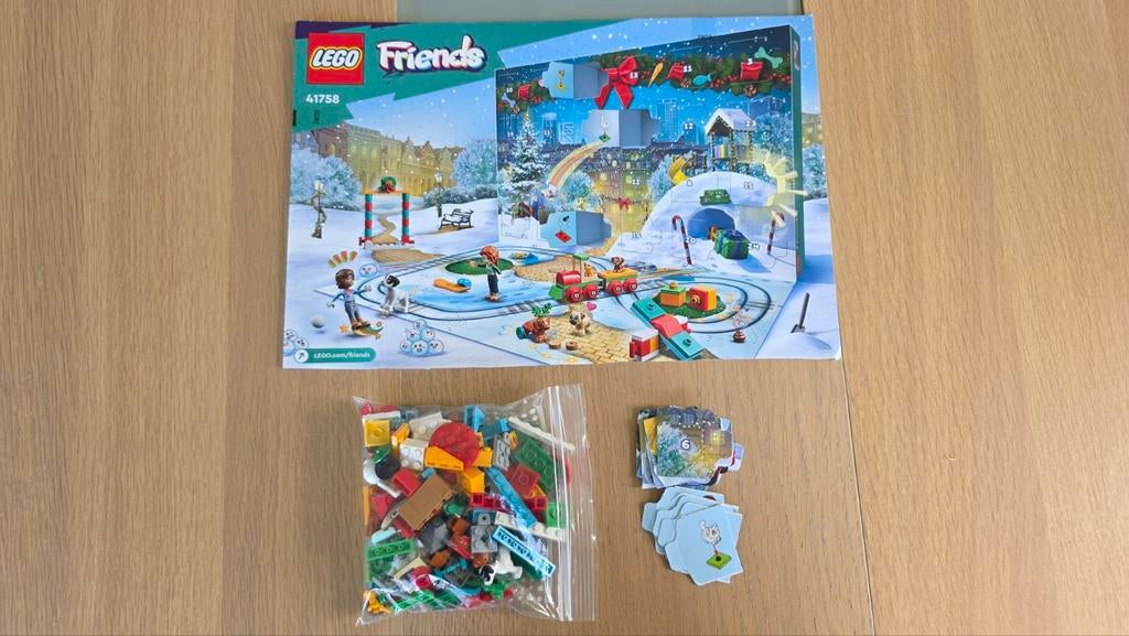 41758 Lego Friends Adventkalender 2023, Gebruikt, Lego, Friends, Ophalen of Verzenden