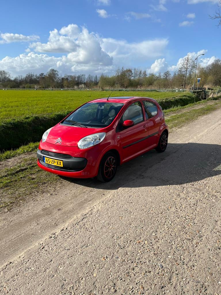 Citroën C1 Automaat 1.0 5-DRS Sensodrive 2008 Rood, 4 stoelen, C1, 68 pk, Origineel Nederlands