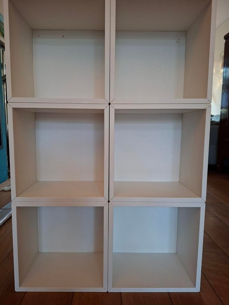 Kubus Kast / Vakkenkast Wit - Gebruikt, Goede Conditie, Ophalen, Gebruikt, 100 tot 150 cm, Modern, Functioneel