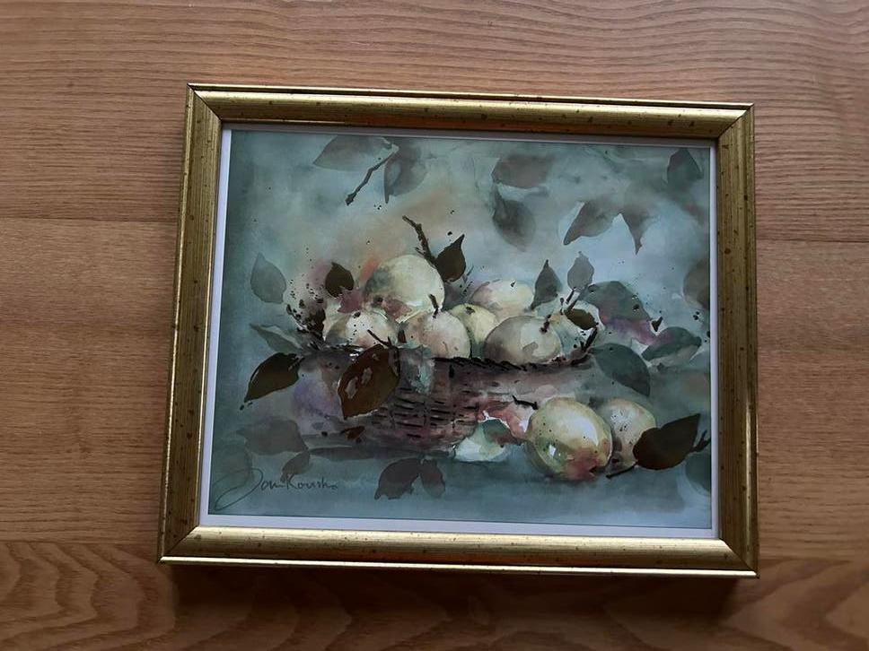 Ingelijst stilleven van Jan Kooistra (reproductie), Ophalen of Verzenden