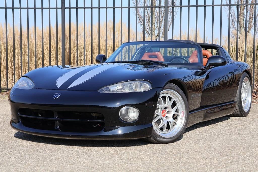 Dodge Viper RT10, Auto's, Viper, Cabriolet, Zwart, Leder