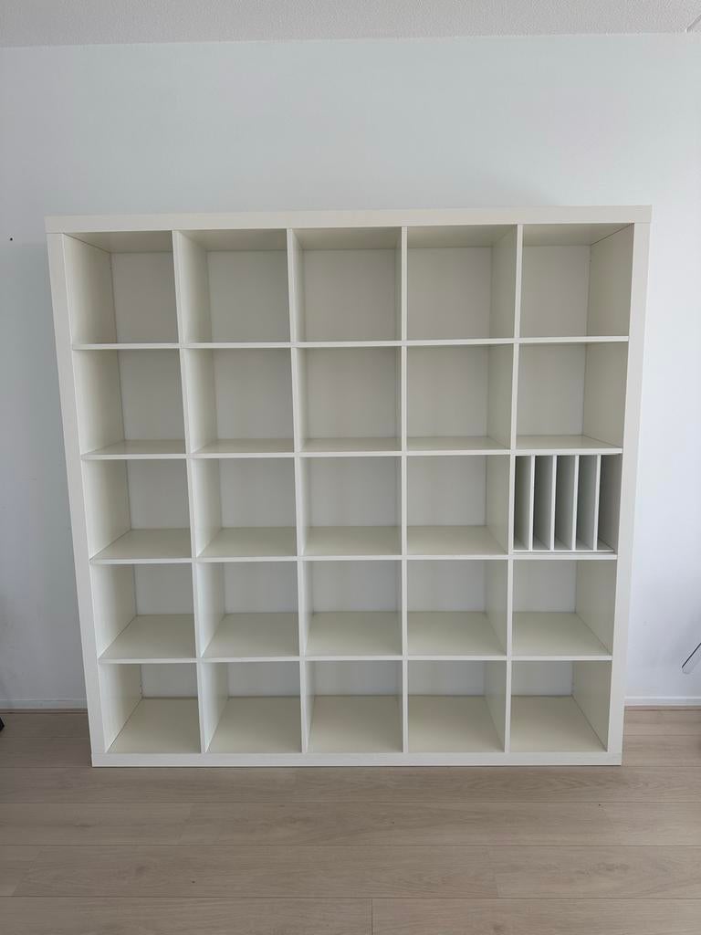 IKEA Kallax kast 182x182cm met 5 vakken, Ophalen, Met plank(en), Gebruikt, 150 tot 200 cm