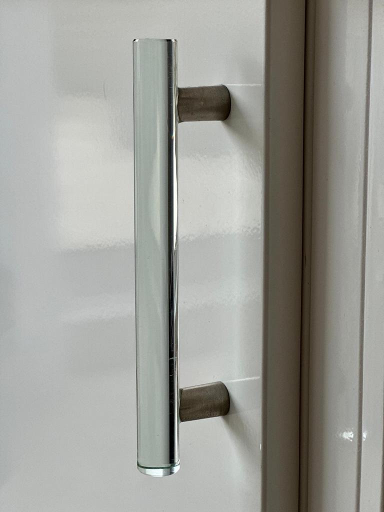 9 glazen design handgrepen voor ( keuken) kast, Huis en Inrichting, Keuken | Complete keukens, Ophalen of Verzenden, Zo goed als nieuw