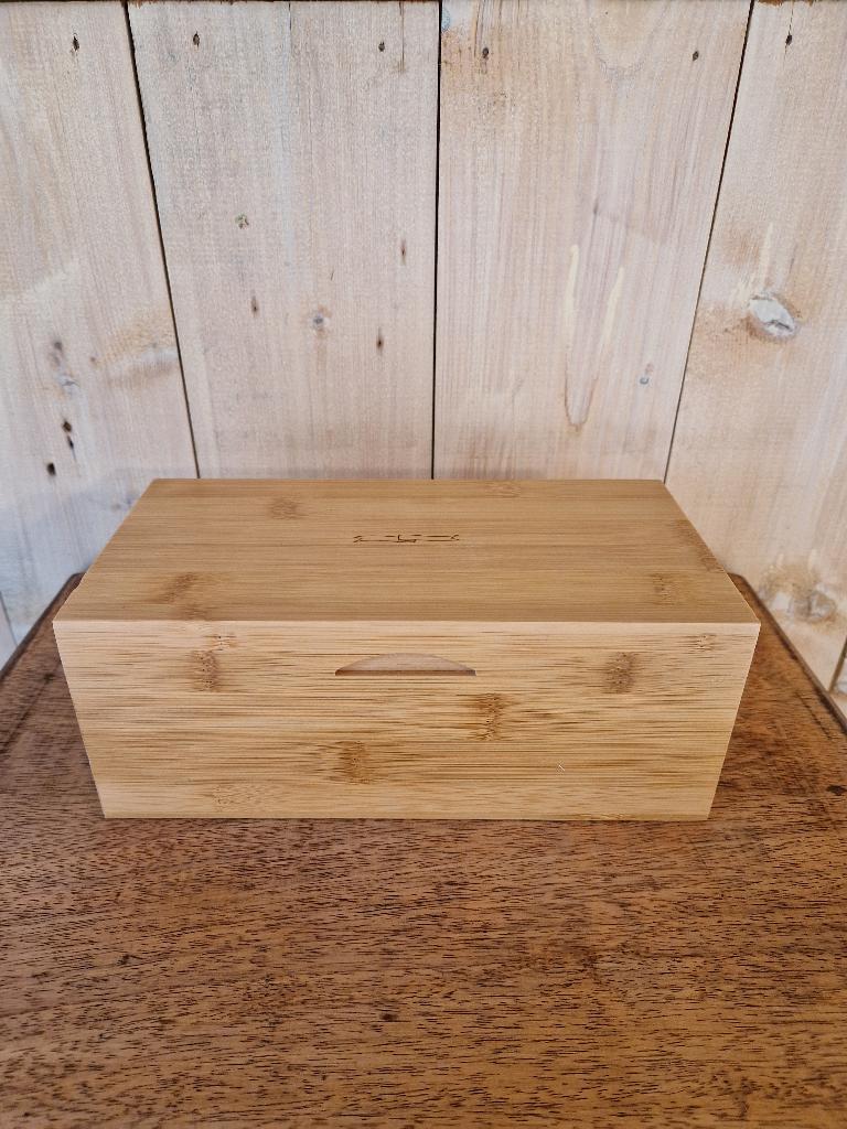 bamboe theedoos, Ophalen of Verzenden