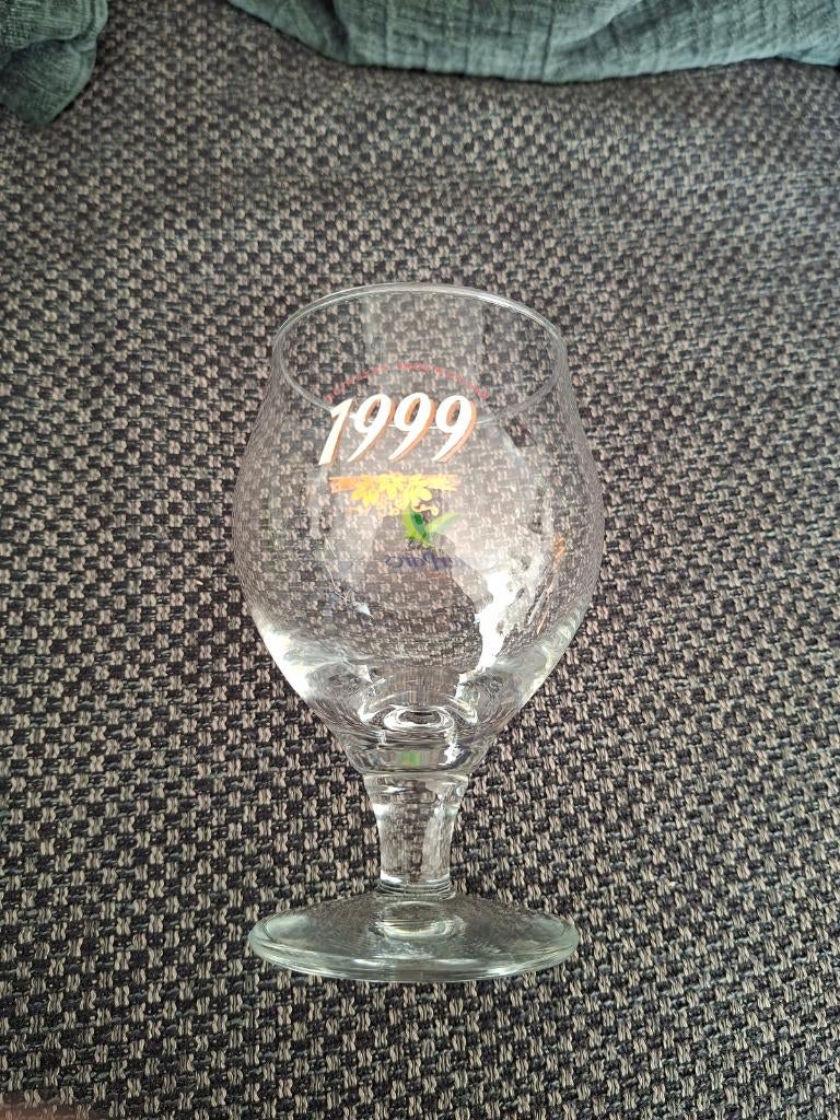 Heineken bier glas 1999, Centerparcs, Ophalen of Verzenden, Zo goed als nieuw, Glas of Glazen, Heineken