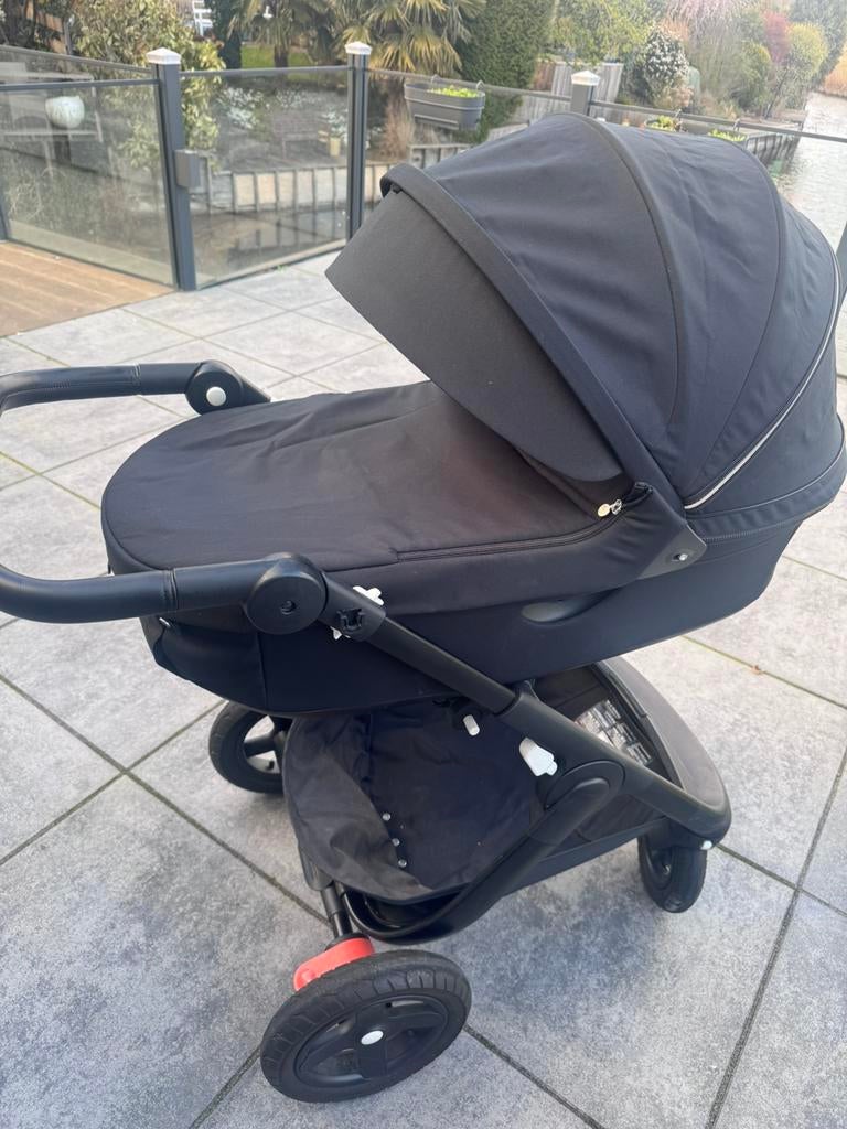 Stokke trailz kinderwagen met adapter, Ophalen of Verzenden, Zo goed als nieuw, Overige merken, Met reiswieg