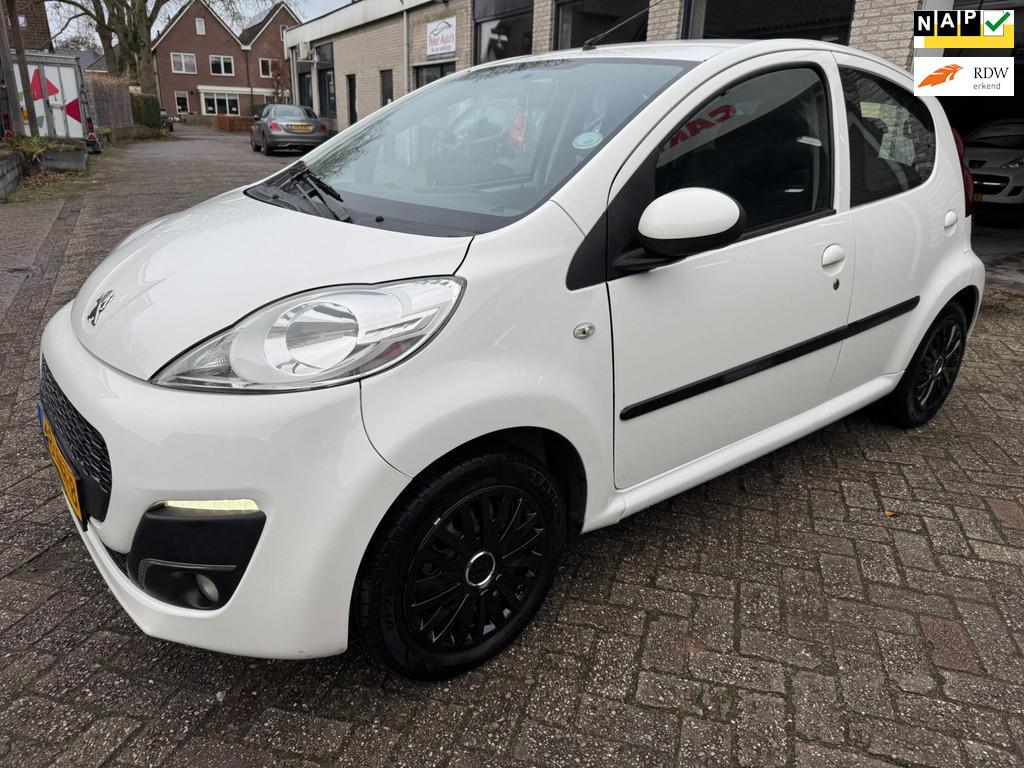 Peugeot 107 1.0 Active AUTOMAAT AIRCO ORG 138422 KM NAP NW K, Euro 5, Gebruikt, 4 stoelen, Origineel Nederlands