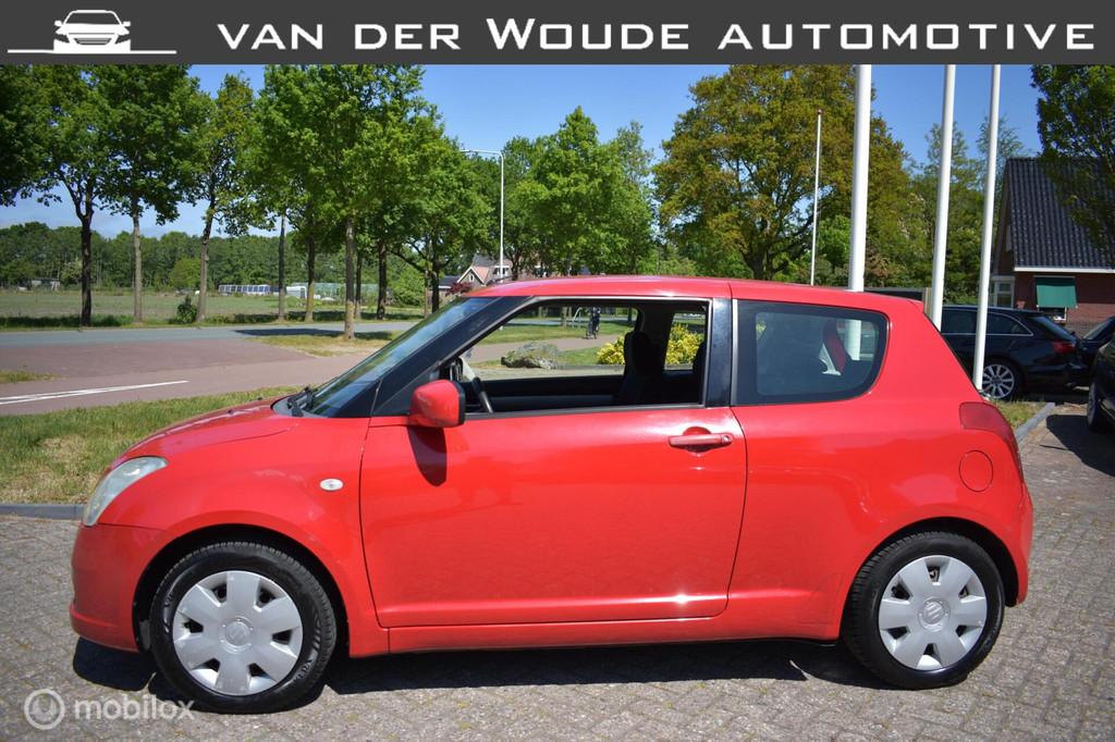 Suzuki Swift 1.3 GA 3DRS, '05 Elekt,pakket!, Elektrische ramen, Stof, 31 €/maand, 400 kg