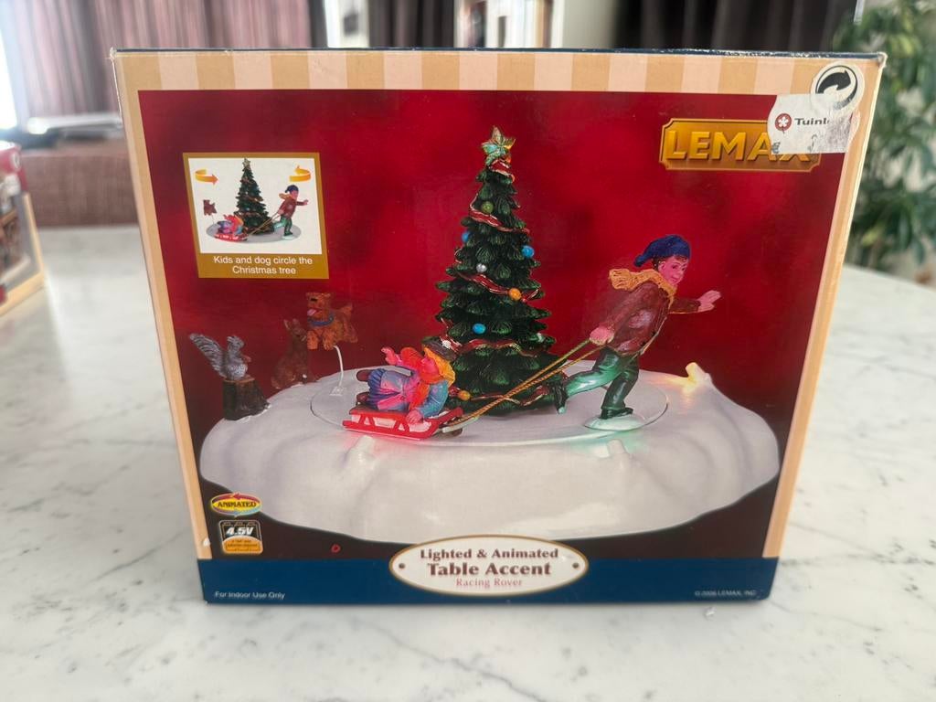 IJsbaan voor Lemax kerstdorp, Diversen, Kerst, Ophalen of Verzenden, Zo goed als nieuw