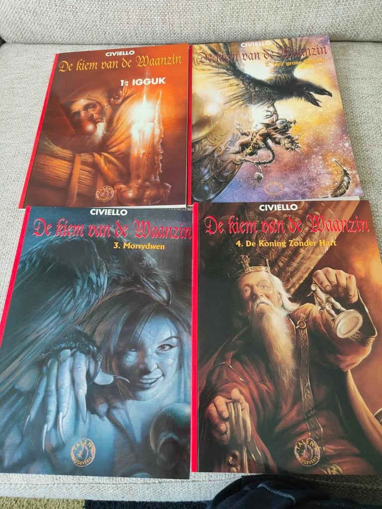 Complete stripreeks "De kiem van de waanzin" - Nieuwstaat, Boeken, Stripboeken, Ophalen of Verzenden