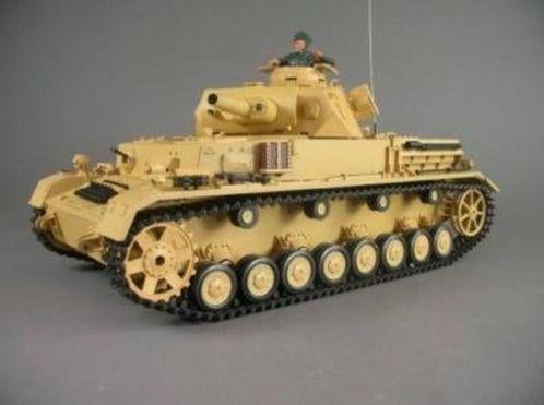Dak panzer Kampfwagen 4 RC tank 1:16 F1 rook en geluid grijs, Hobby en Vrije tijd, Modelbouw | Radiografisch | Overige, Ophalen of Verzenden