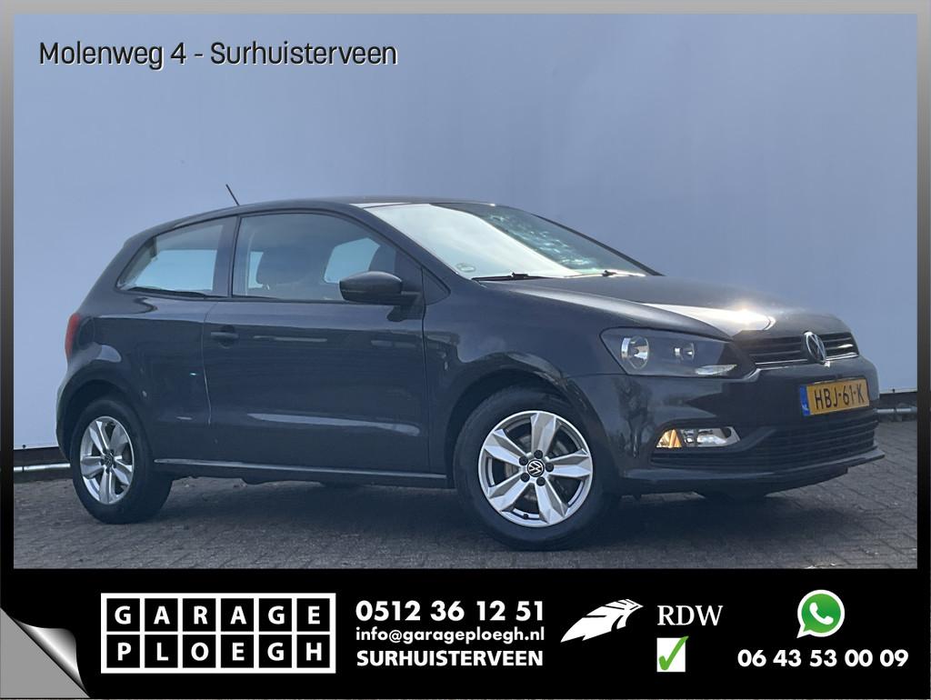 Volkswagen Polo 1.0 Airco BluetoothAudio 3-Deurs Sportief, Auto's, Volkswagen, Gebruikt, Euro 6, 60 pk, Handgeschakeld