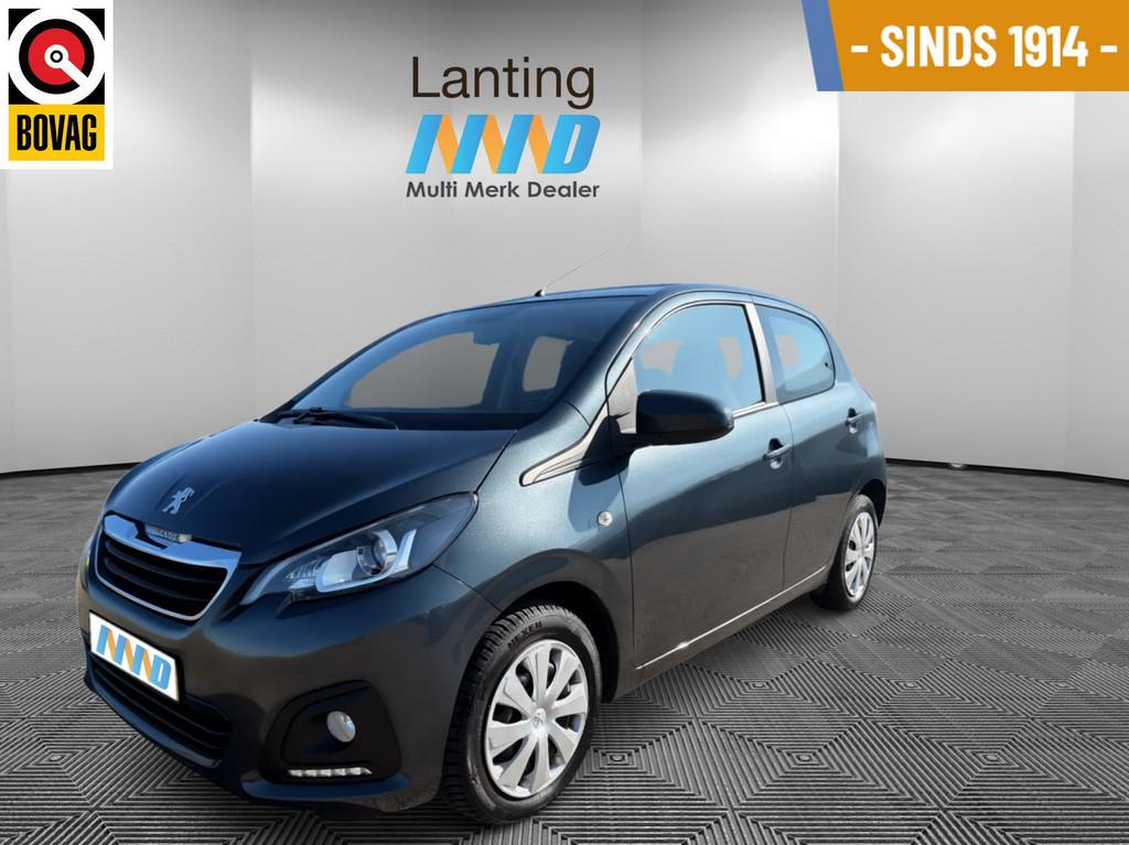 Peugeot 108 1.0 e-VTi Active 5 deurs airco, Voorwielaandrijving, Stof, Gebruikt, Met garantie (alle)