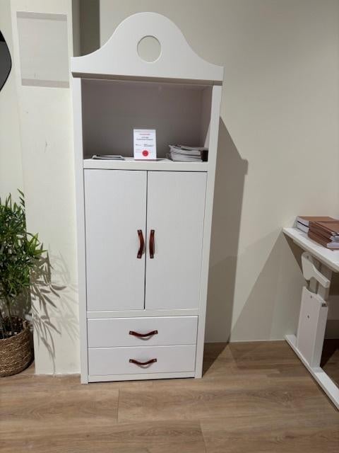 LIFETIME Boekenkast Klokgevel, Ophalen, Overige materialen, Met deur(en), 50 tot 100 cm