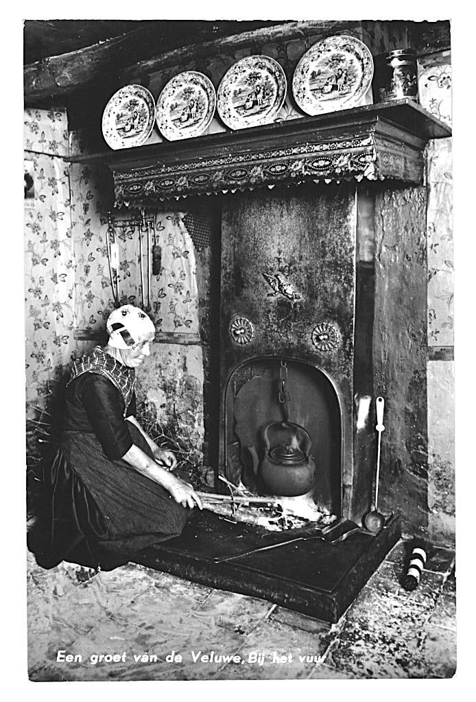 950517 Klederdracht 1963 Gld Veluwe Stempel Epe Gelopen