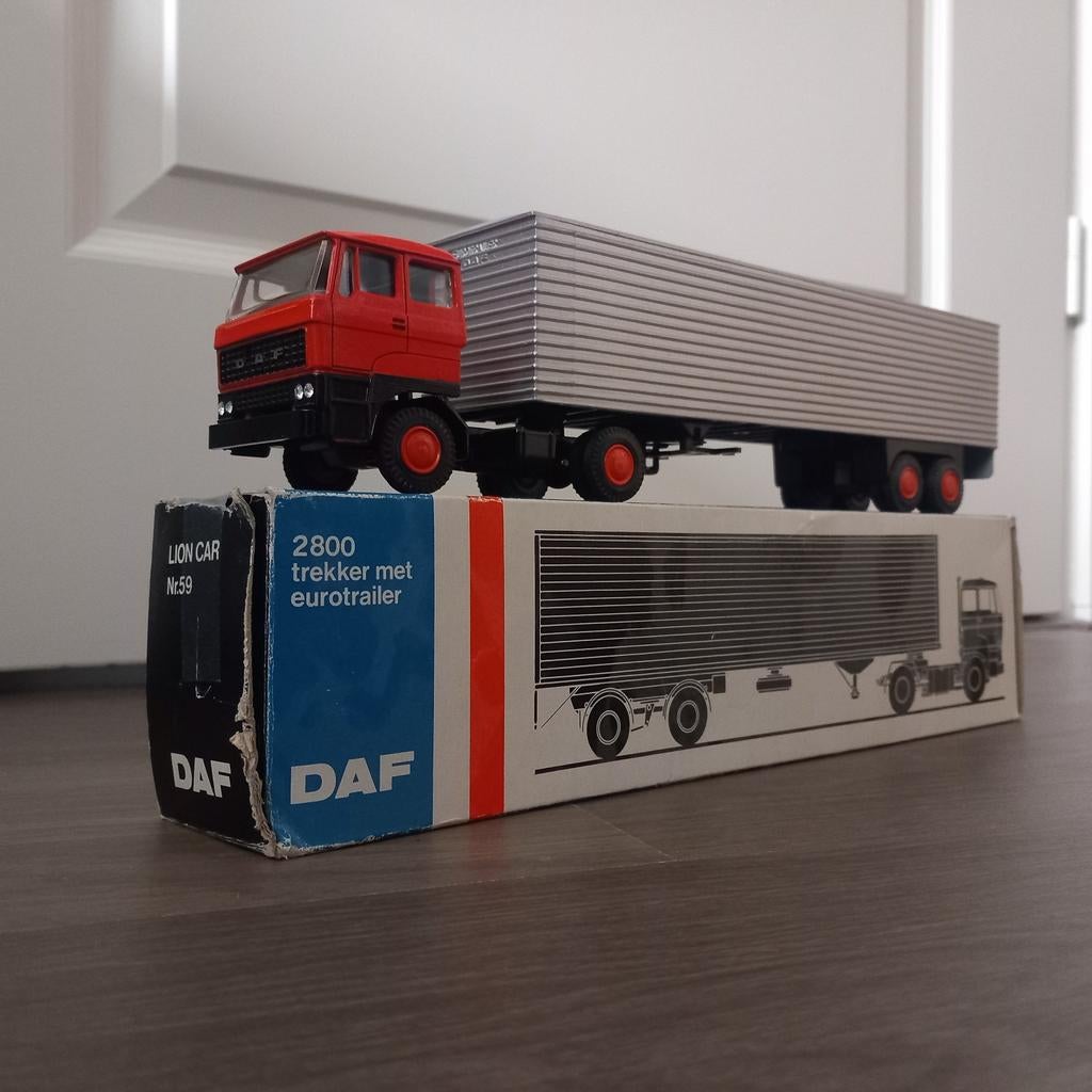 3x daf lion toys, Ophalen of Verzenden, Bus of Vrachtwagen, Lion Toys