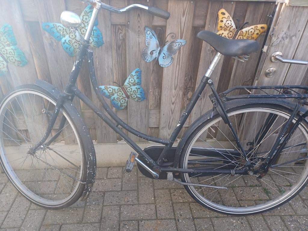 Stations/cafefiets, Ophalen, Gebruikt