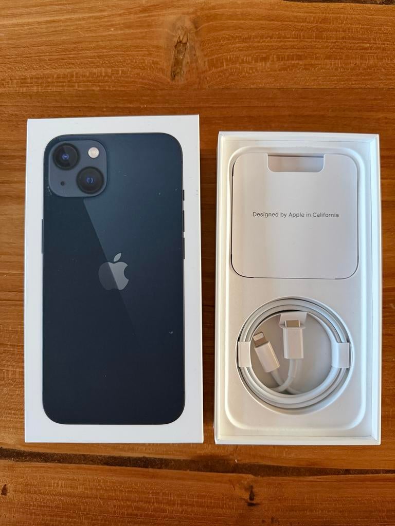 iPhone 13 128GB - Zo goed als nieuw, Ophalen, 83 %, Apple, Zwart