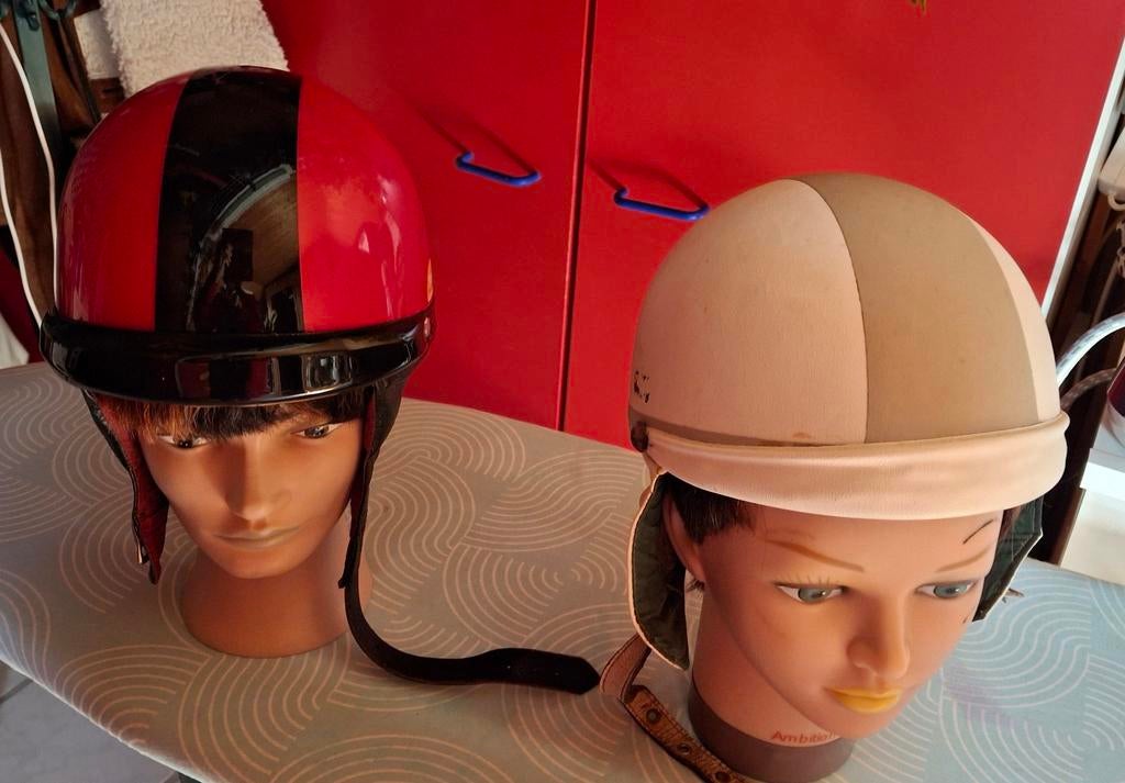 Solex helm retro helm, Ophalen of Verzenden, Zo goed als nieuw, Small