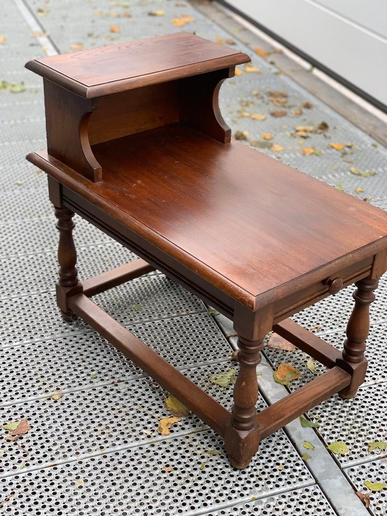Vintage plant tafel, bijzet tafel, Ophalen, Brons