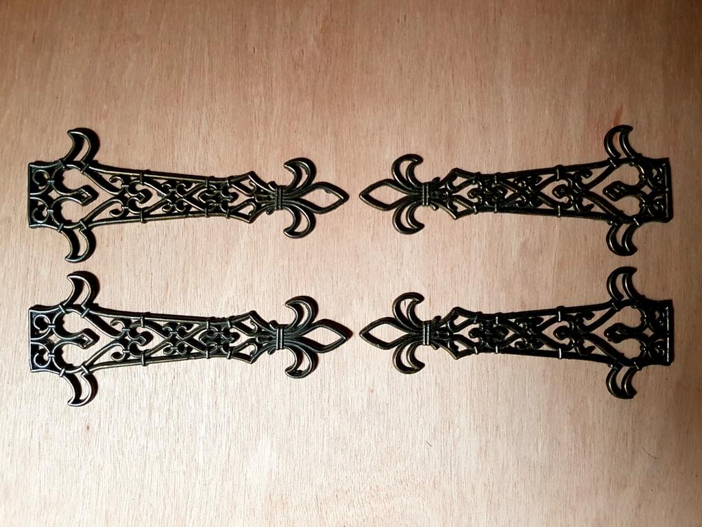 Vintage kast sier beslag ijzer metaal, Ophalen of Verzenden, Zo goed als nieuw