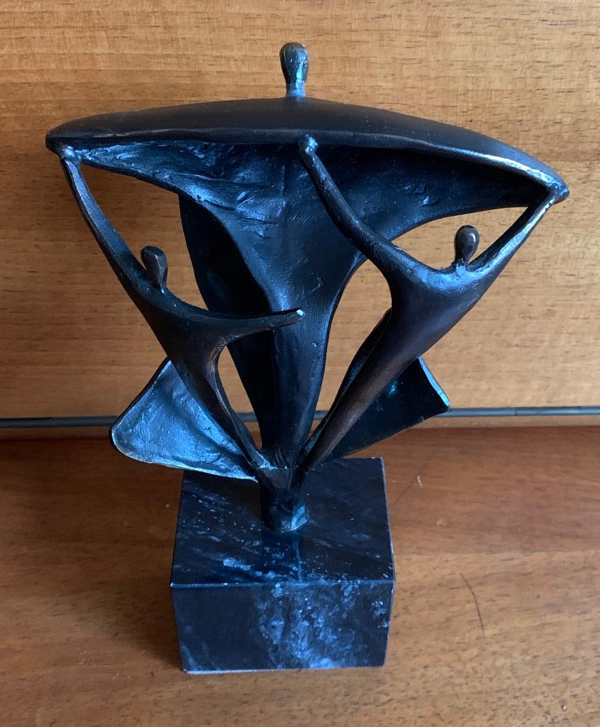 Bronzen beeldje waarschijnlijk van Corry Ammerlaan, Ophalen of Verzenden, Brons