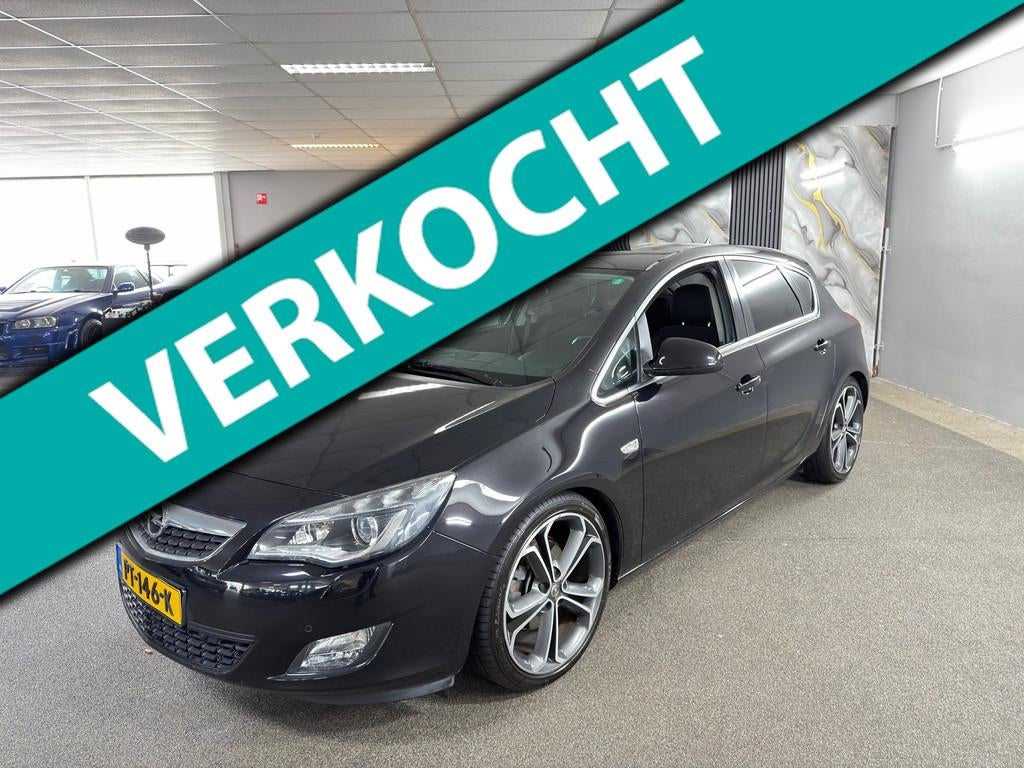 Opel Astra 1.6 Turbo Sport Apk Nieuw,Cruise,Clima,Xenon,stoe, Voorwielaandrijving, Euro 5, Gebruikt, Zwart