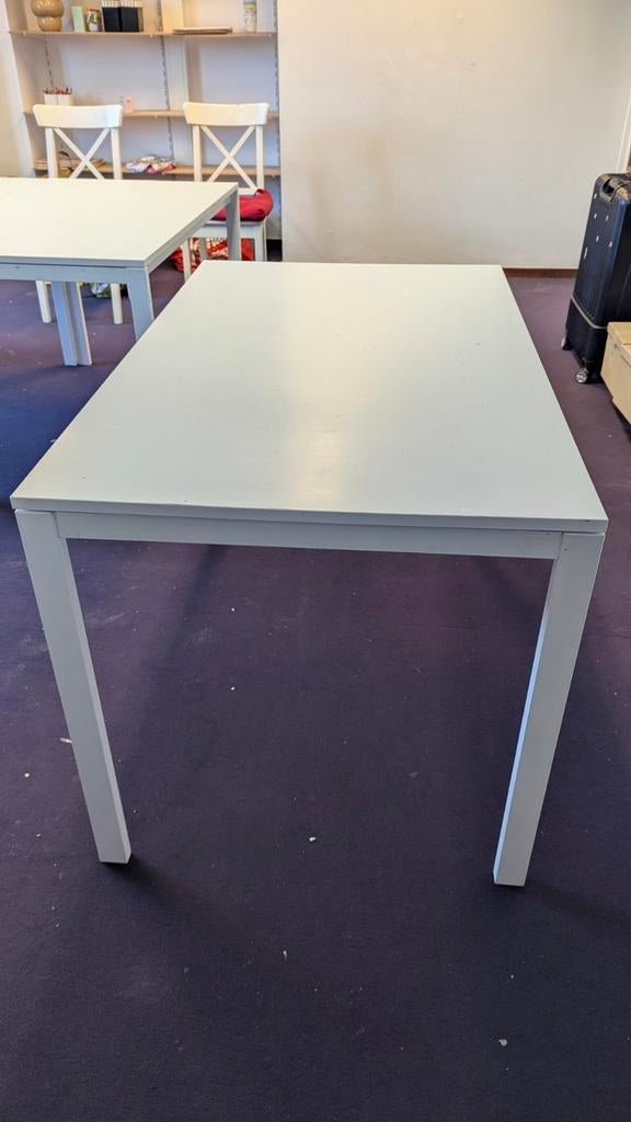 IKEA MELLTORP Witte Tafels, Huis en Inrichting, Ophalen, Gebruikt, 50 tot 100 cm, 50 tot 100 cm