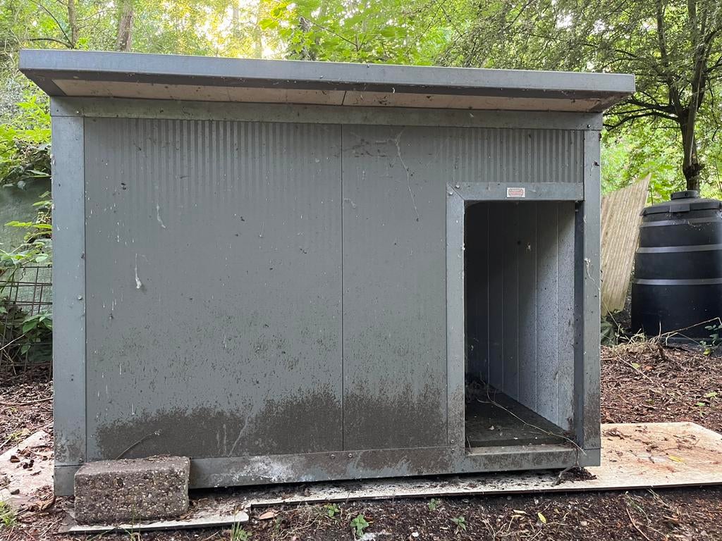 Hondenhok buiten, Ophalen, Zo goed als nieuw, 110 cm of meer, 100 cm of meer