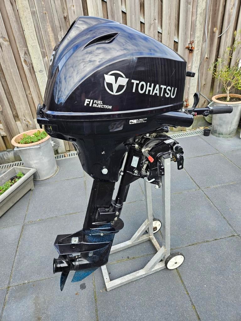 Tohatsu buitenboordmotor 15 pk, Ophalen, Zo goed als nieuw