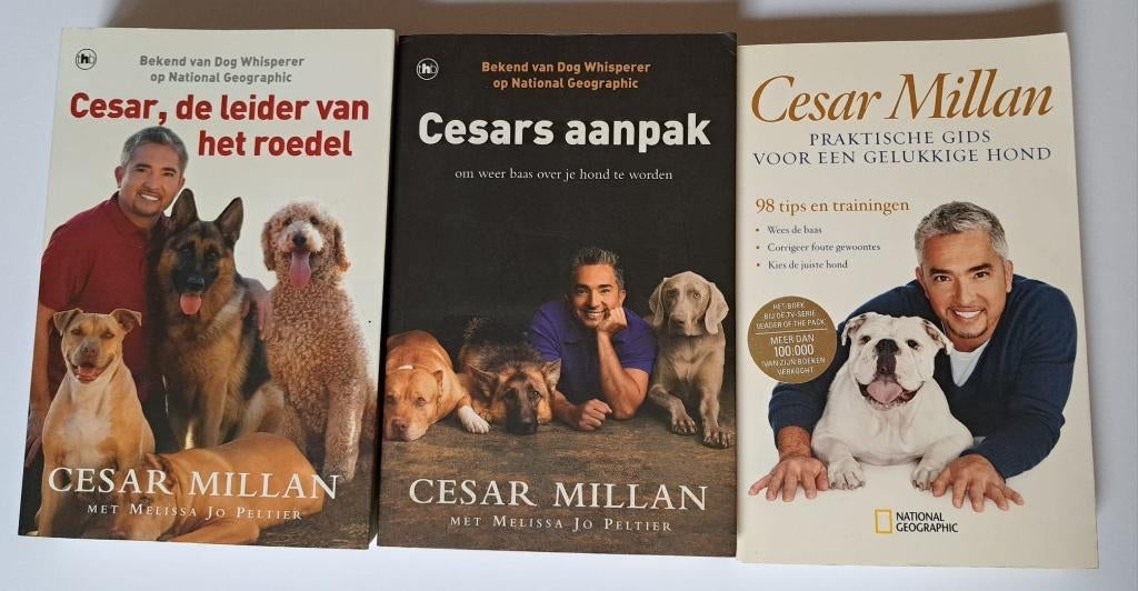 Cesar Millan boeken, Ophalen of Verzenden, Gelezen, Honden