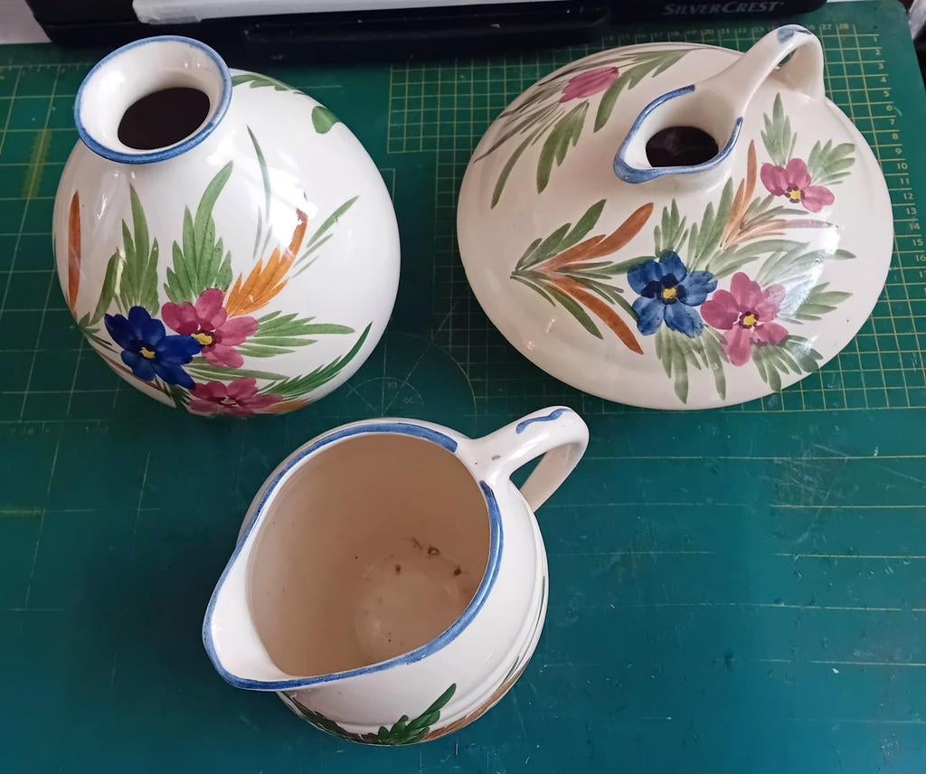 Aardewerk objecten Pottery Huizen jaren 50, Ophalen of Verzenden