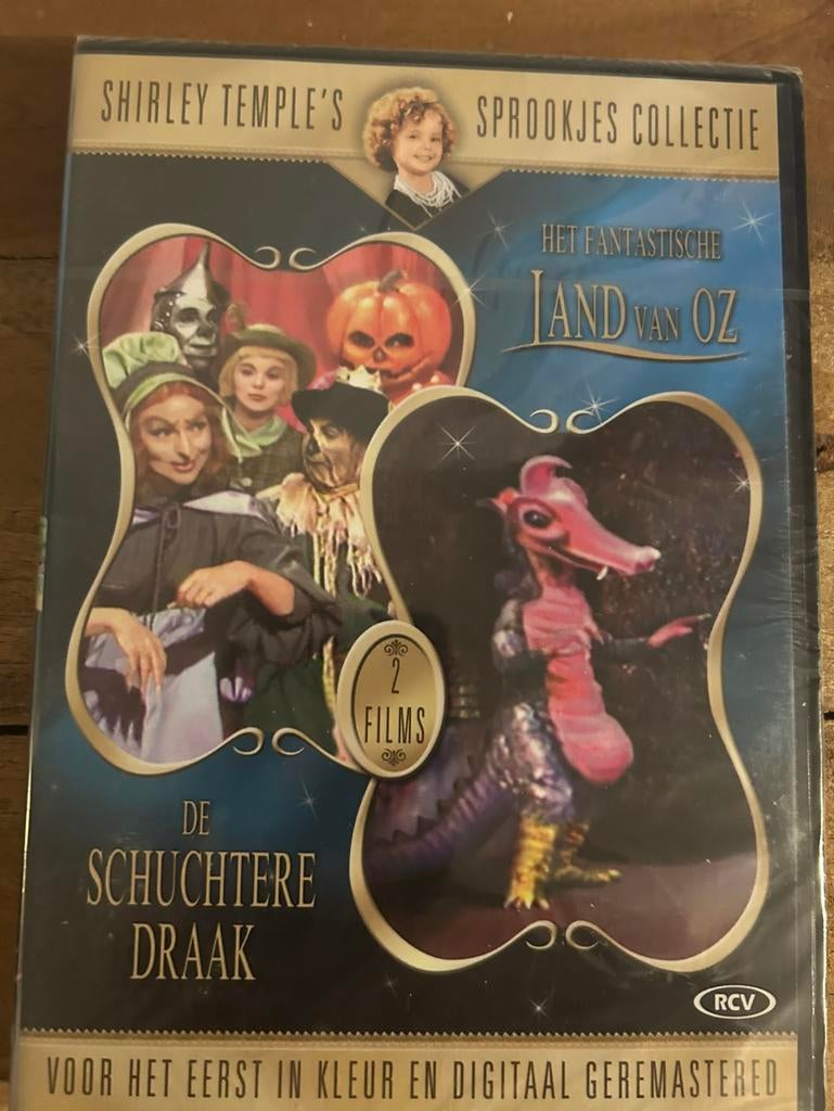 2 dvds Het land van oz en de kleine zeemeermin, Avontuur, Alle leeftijden, Ophalen of Verzenden, Zo goed als nieuw