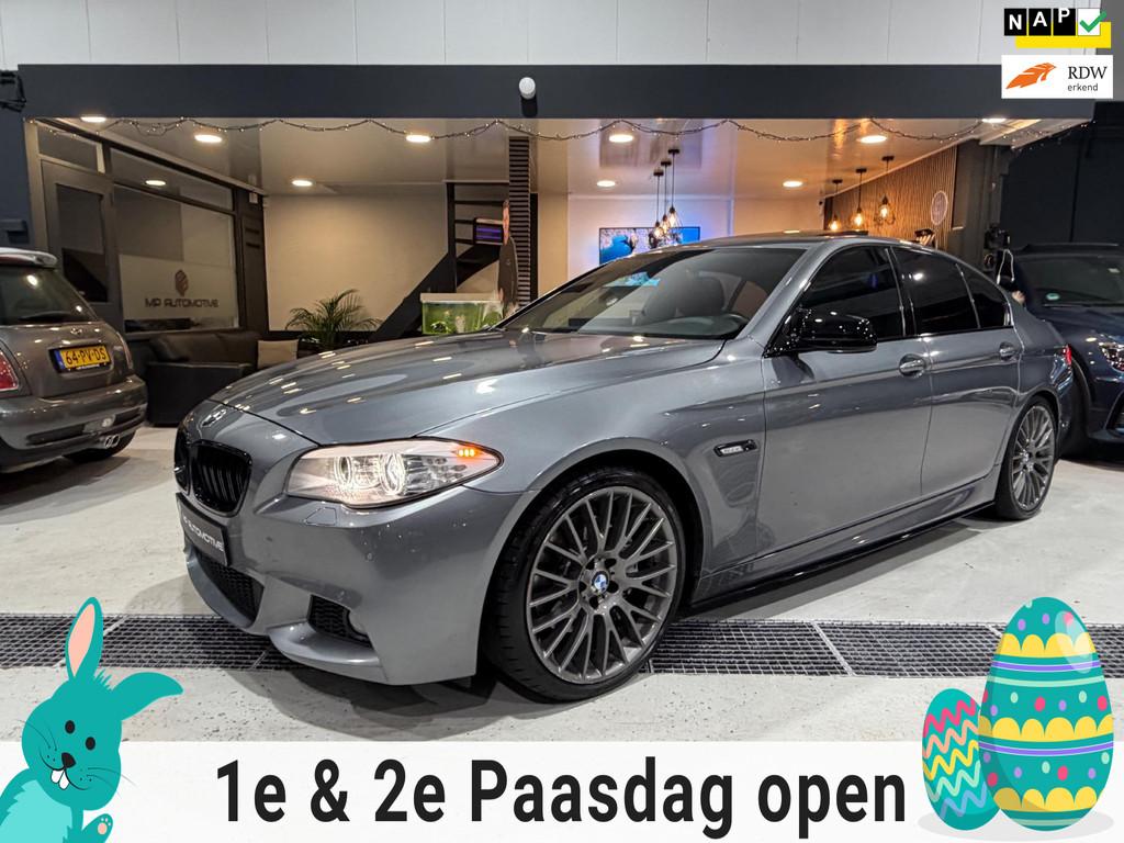 BMW 5-serie 535i M-Sport|High Executive|Schuifdak|Memory|Tre, Automaat, Achterwielaandrijving, Gebruikt, Zwart