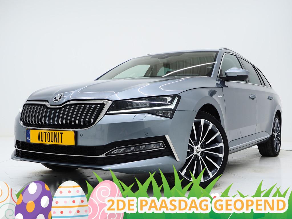Skoda Superb Combi 1.4 TSI iV Laurin & Klement | Panoramadak, Gebruikt, 4 cilinders, Hybride Elektrisch/Benzine, Adaptive Cruise Control