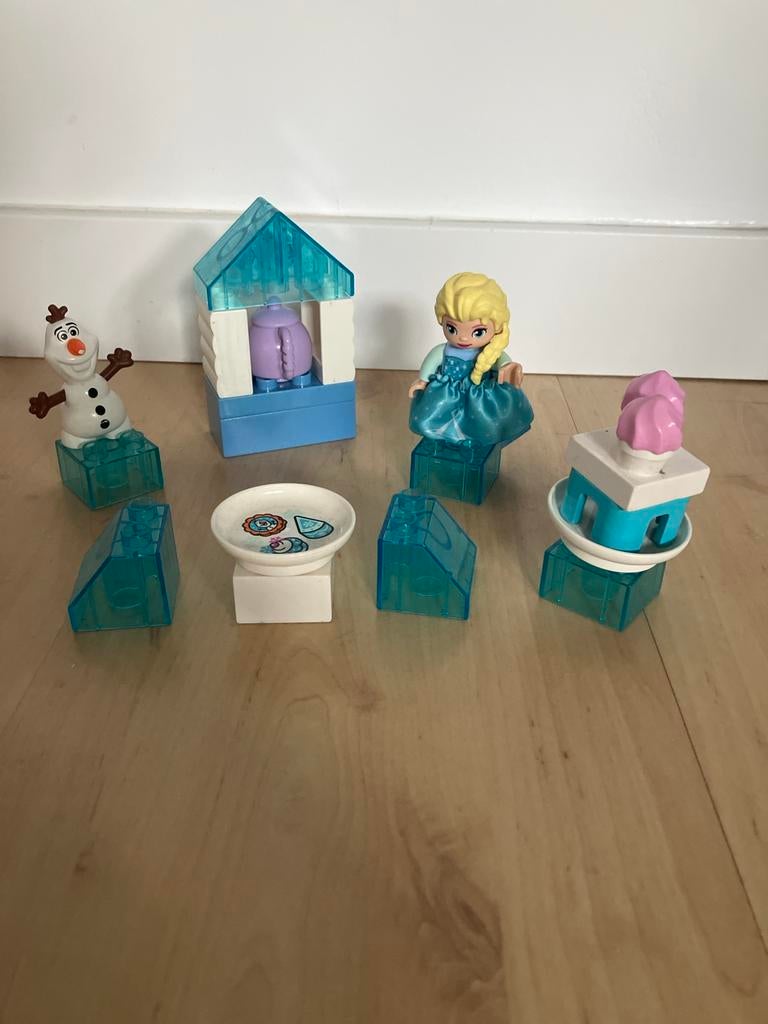 Lego Duplo Elsa's Theefeestje - Frozen Speelset, Kinderen en Baby's, Speelgoed | Duplo en Lego, Ophalen of Verzenden, Zo goed als nieuw