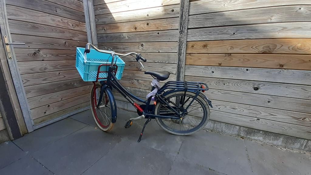 Batavus kInderfiets 22 inch, 7-10 jaar, Ophalen, Gebruikt, 20 inch of meer, Batavus